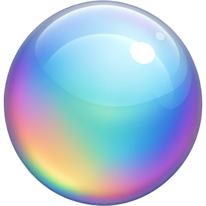 white bubble emoji