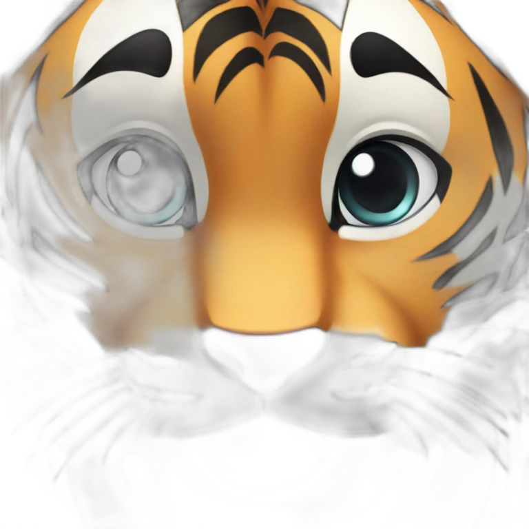 tiger cub shocked face emoji