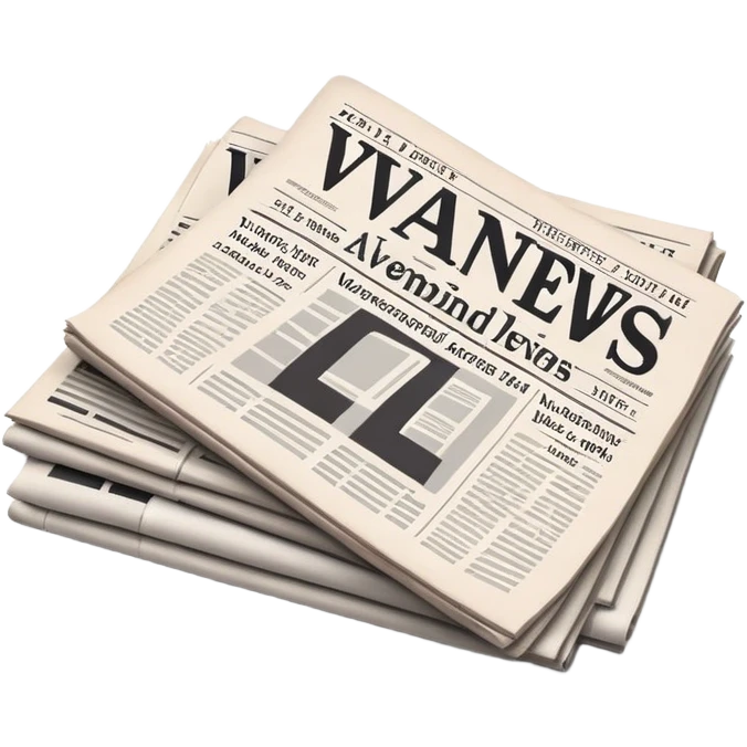 Vavinews logo with newspaper theme emoji