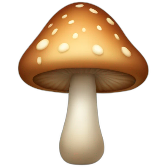 Brown Mushroom emoji