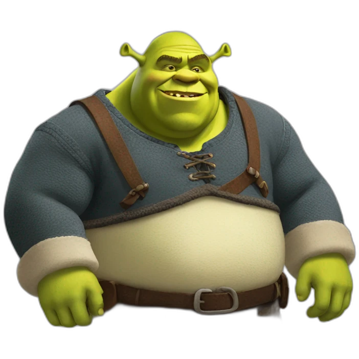 Shrek fat emoji