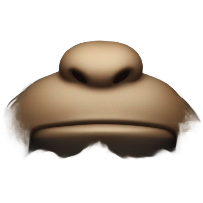 Big foot portrait  emoji