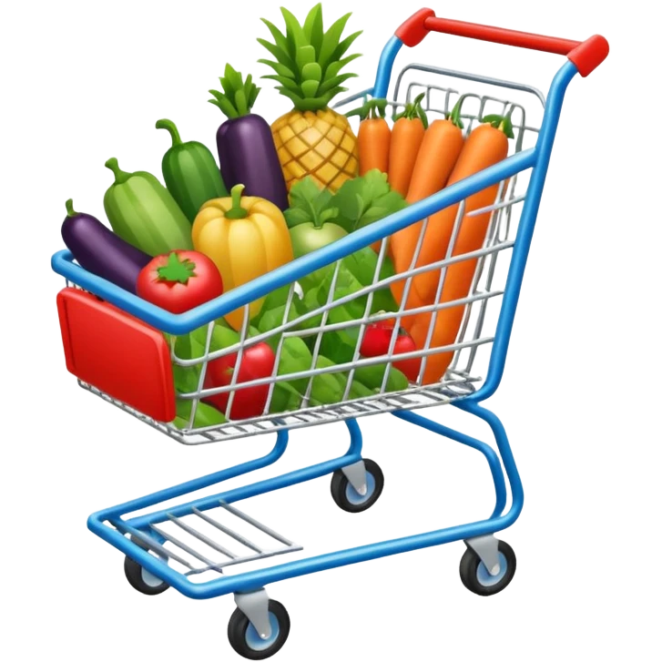 Supermarket cart

 emoji