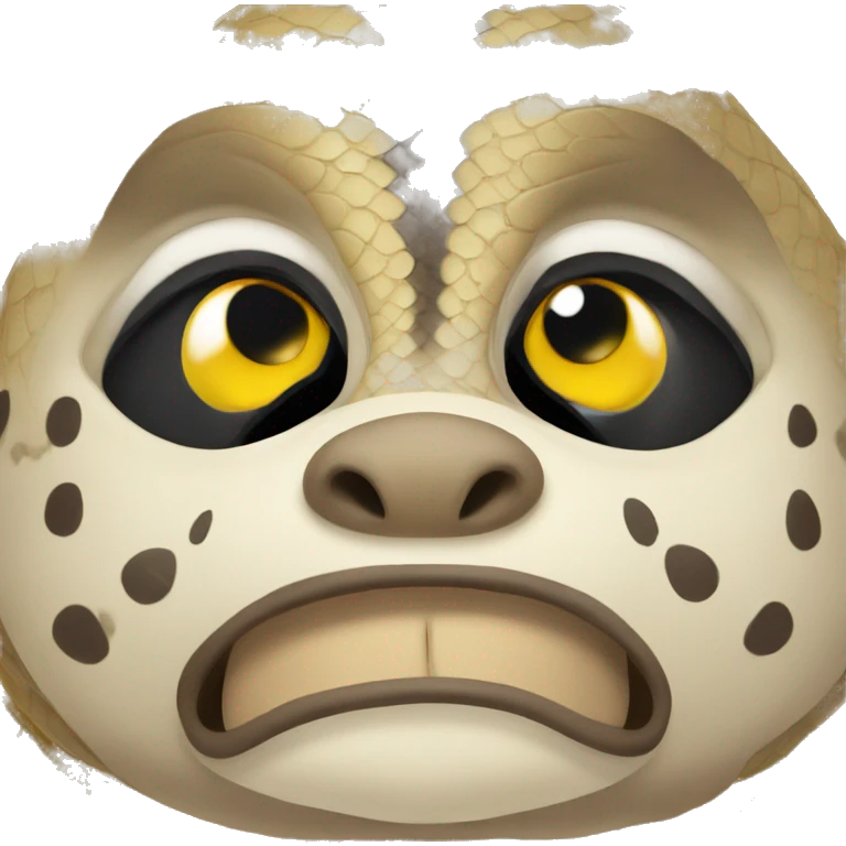Indian Python Face emoji