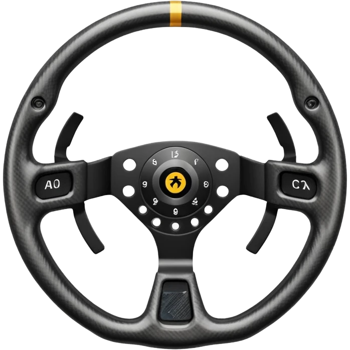 F1 steering wheel emoji