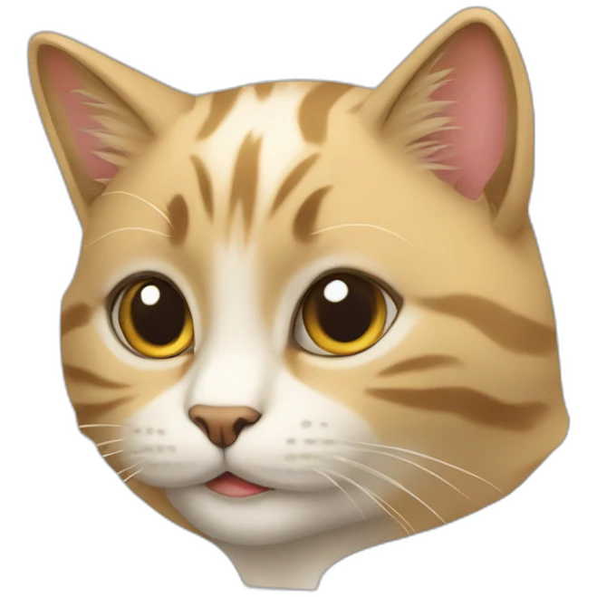 Une chatte emoji