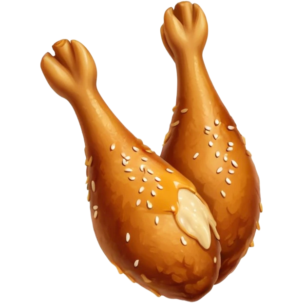 KOREA CHICKEN legs emoji
