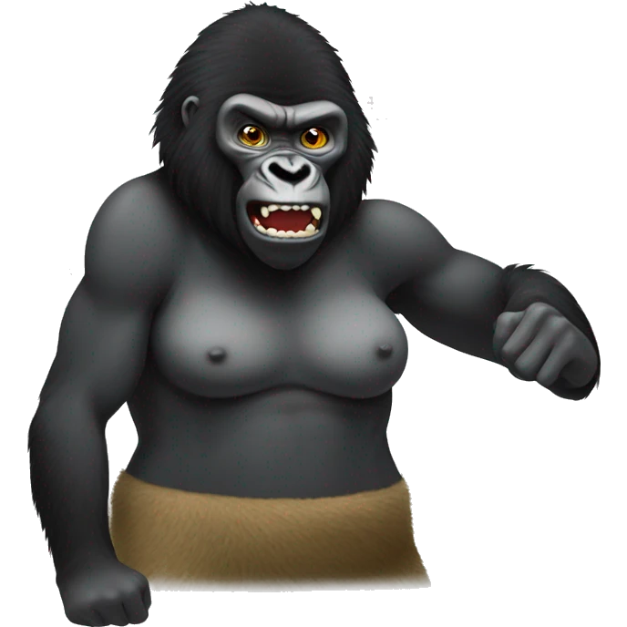 skibidi tpilet gorilla wife fight emoji
