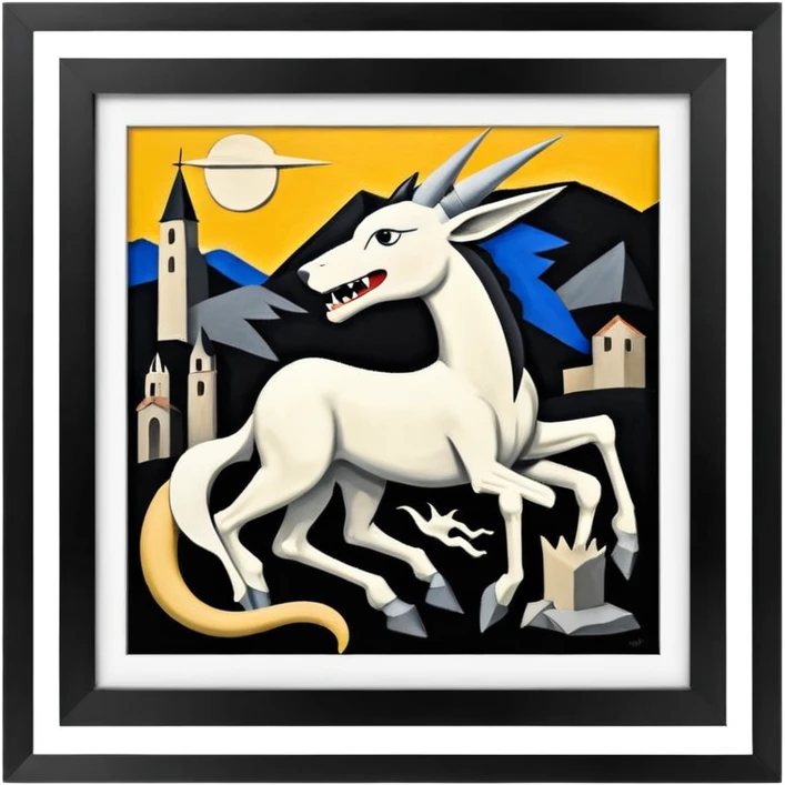 Guernica in painting frame
















 emoji