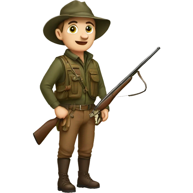 Hunting emoji