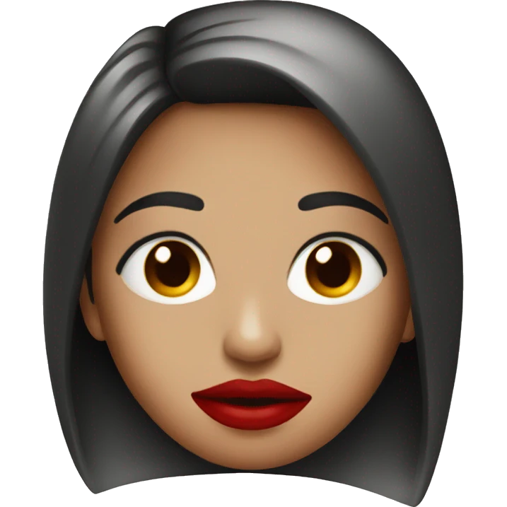 red lipstick emoji