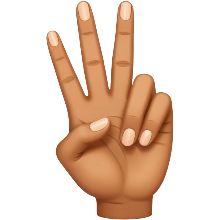 Fingers making O sign emoji