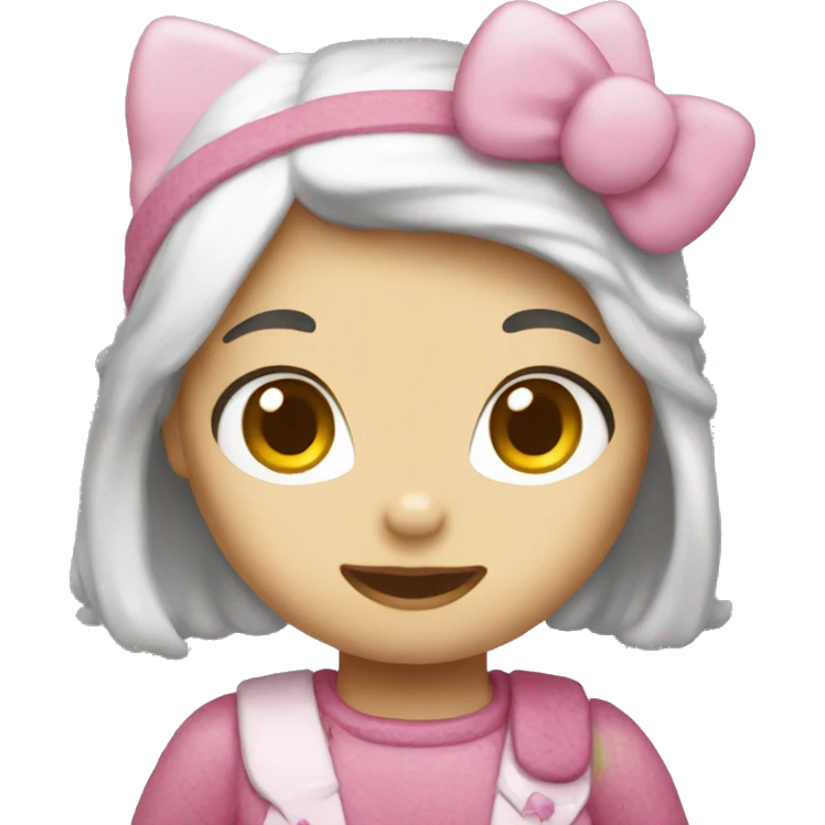 Hello kitty emoji