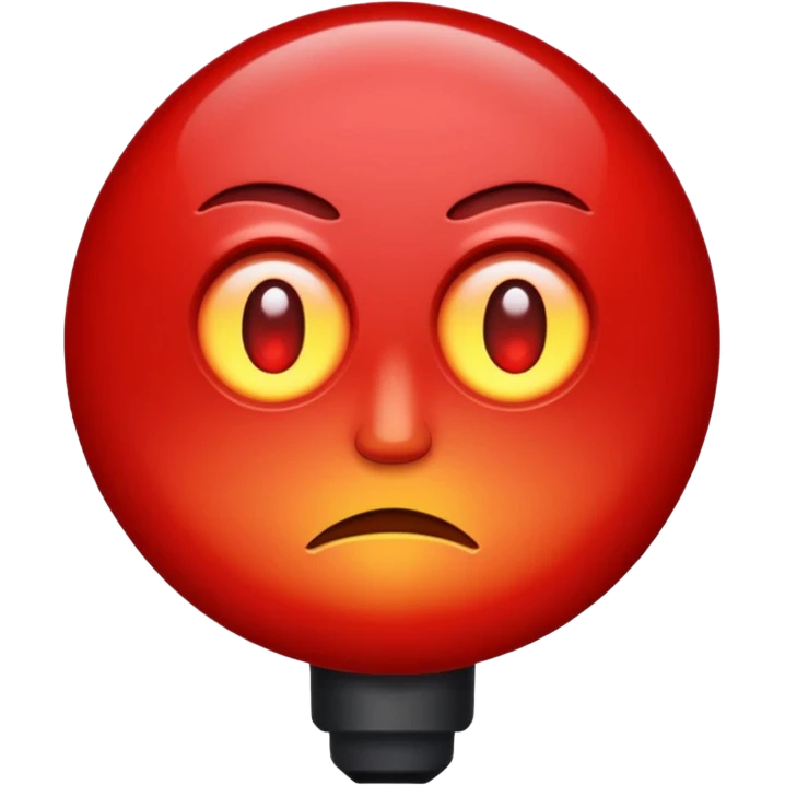Red light therapy  emoji