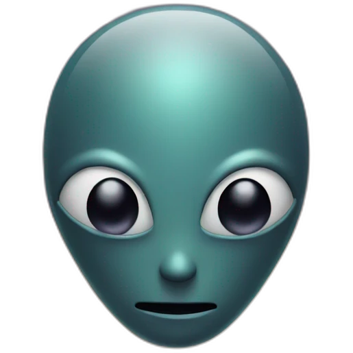 app icon, message app for aliens emoji