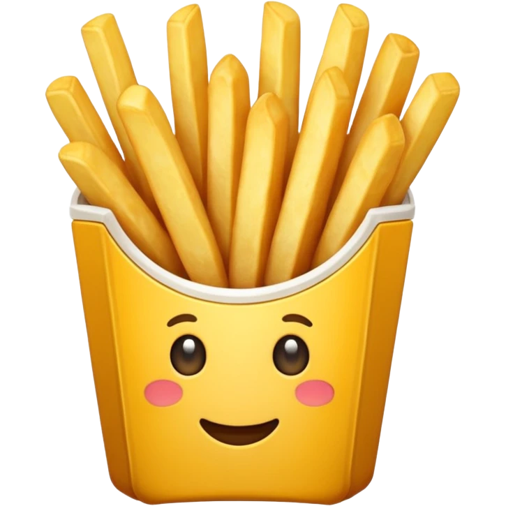 french fries emoji