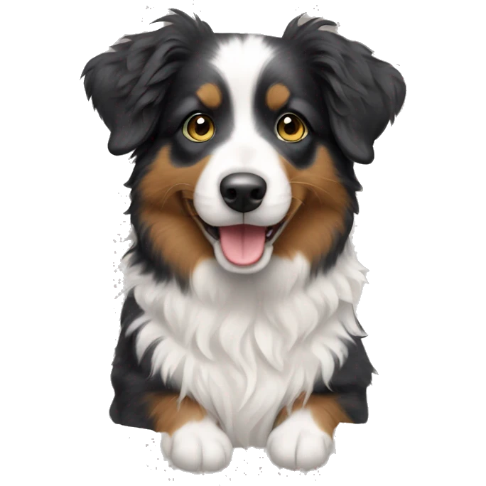 mini aussie doodle  emoji