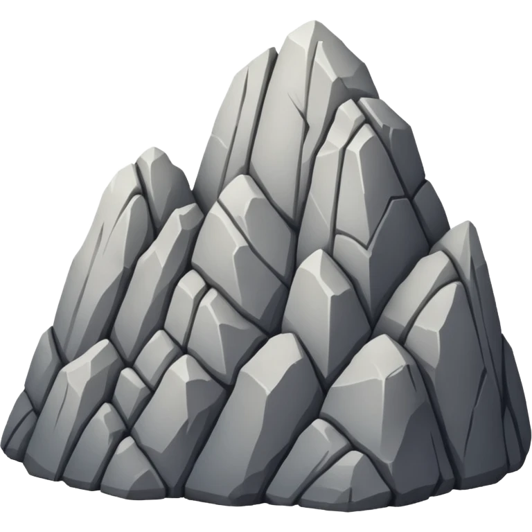 Rocky Mountain, only rock emoji