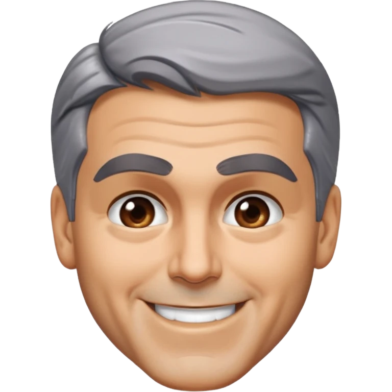 George clooney head slap emoji