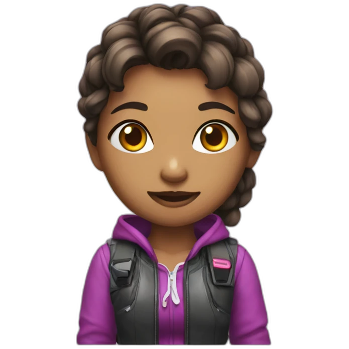 Gamer girl emoji