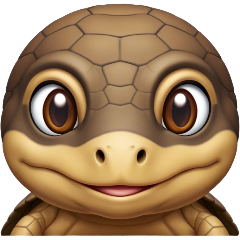 A bald tortule emoji