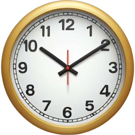CLOCK emoji