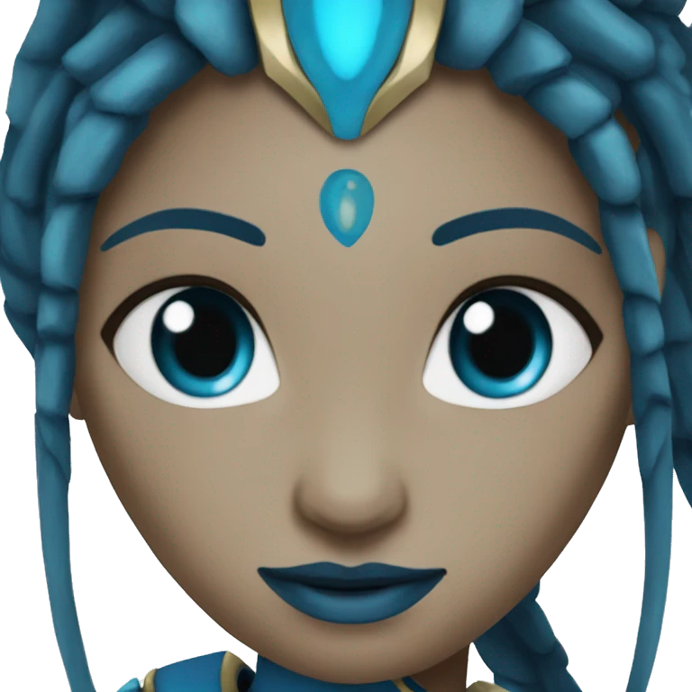 blue neytiri from avatar emoji