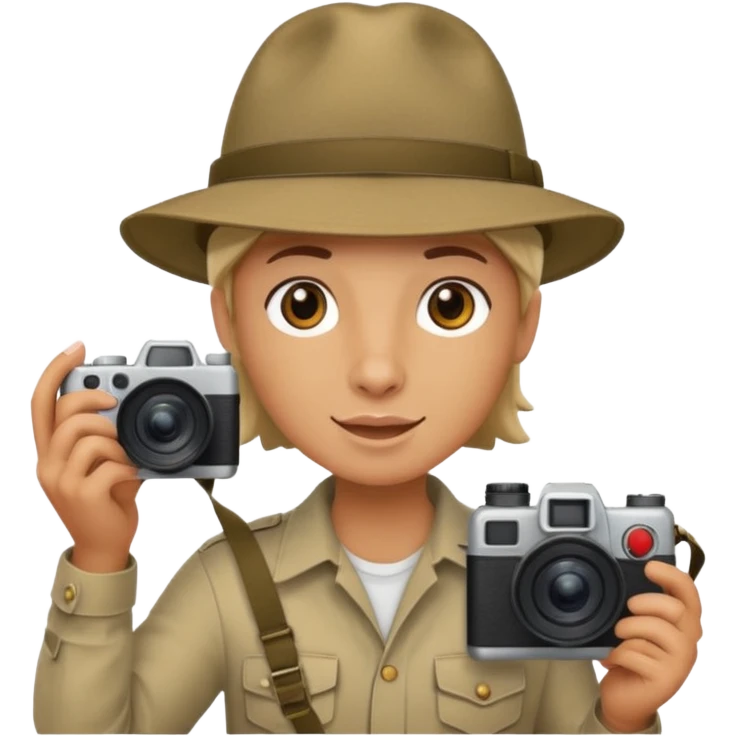 
wild life photographer emoji