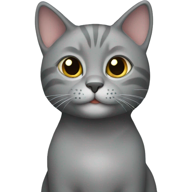 grey cat emoji