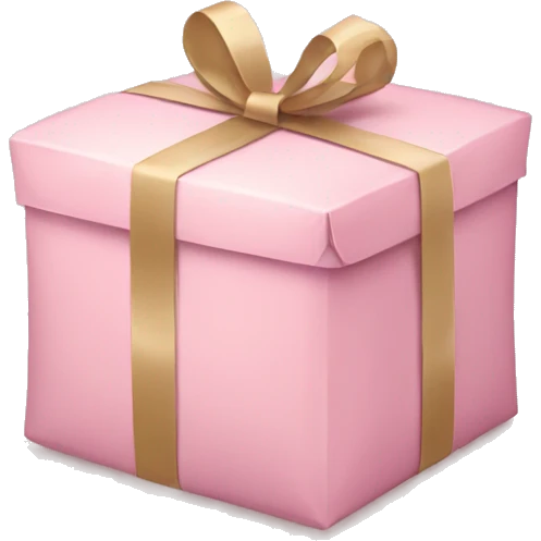 light pink package emoji
