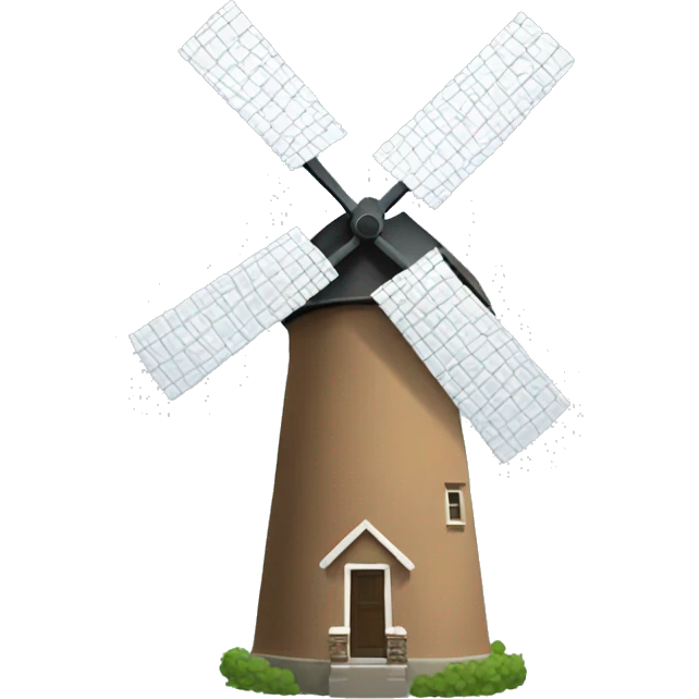 Big windmill emoji