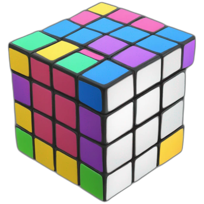 cubo de rubik emoji