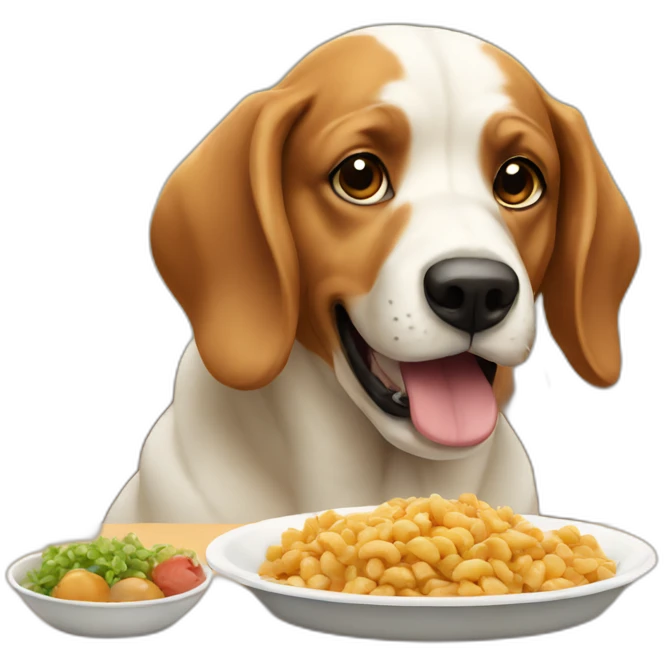 eating-dog emoji