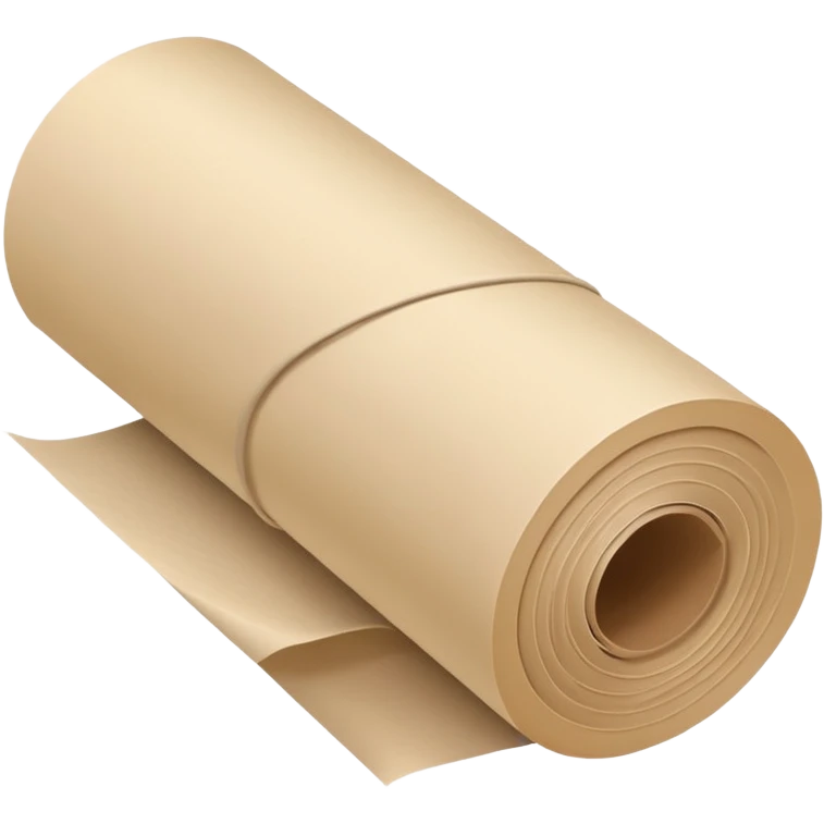 A roll of plain wallpaper  emoji