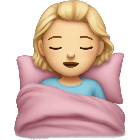 Girl sleep emoji