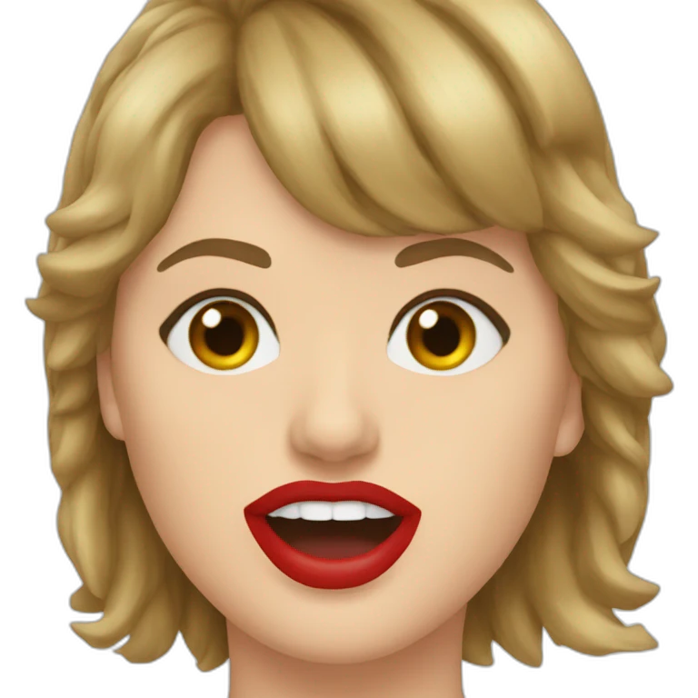 taylor-swift-mouth-bbc emoji