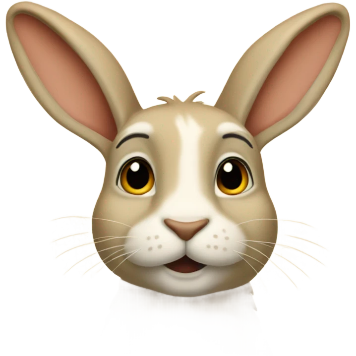 Velveteen rabbit emoji