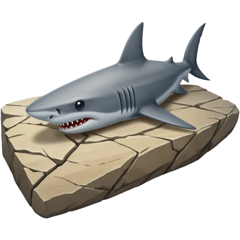 Shark Tooth Fossilized Imprints emoji