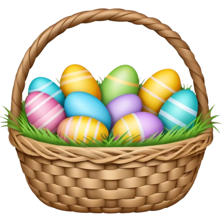 easter basket emoji