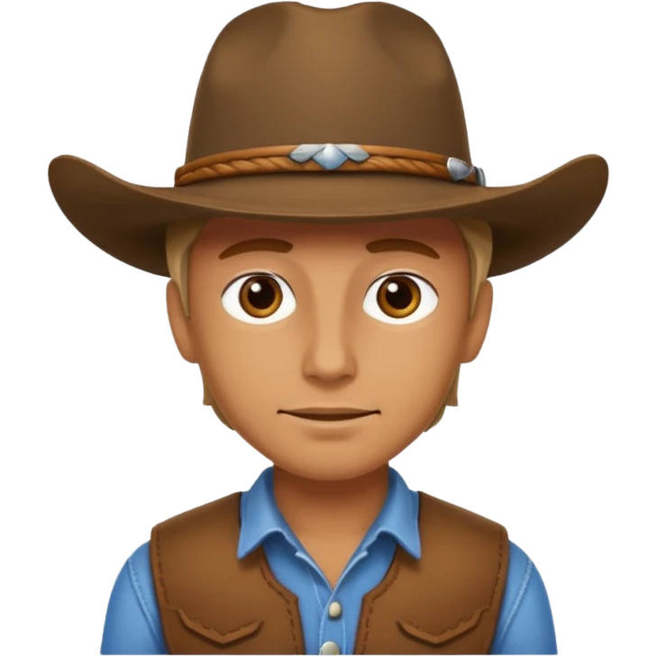 covboy with horse man  emoji