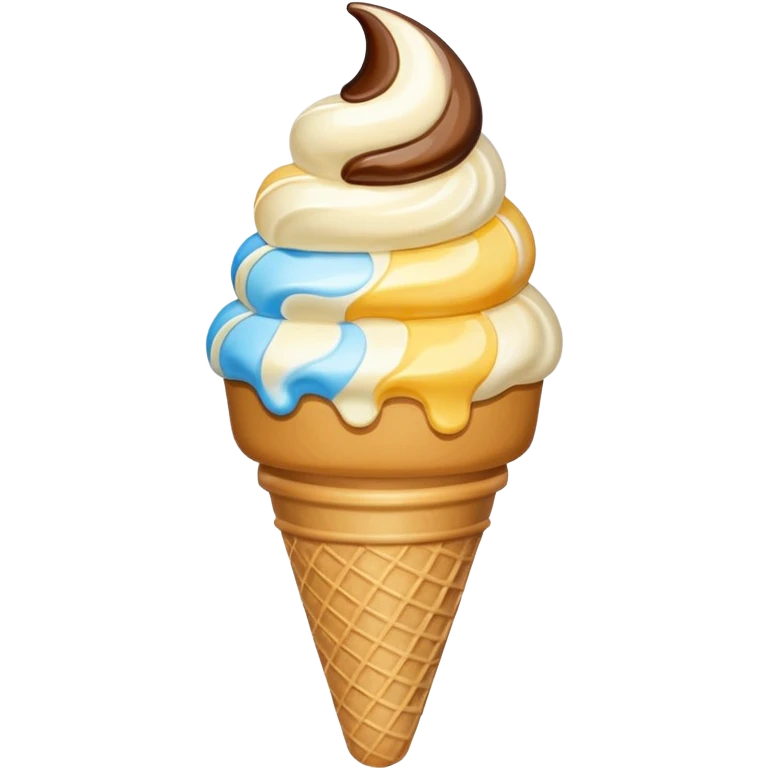 ice cream cone emoji