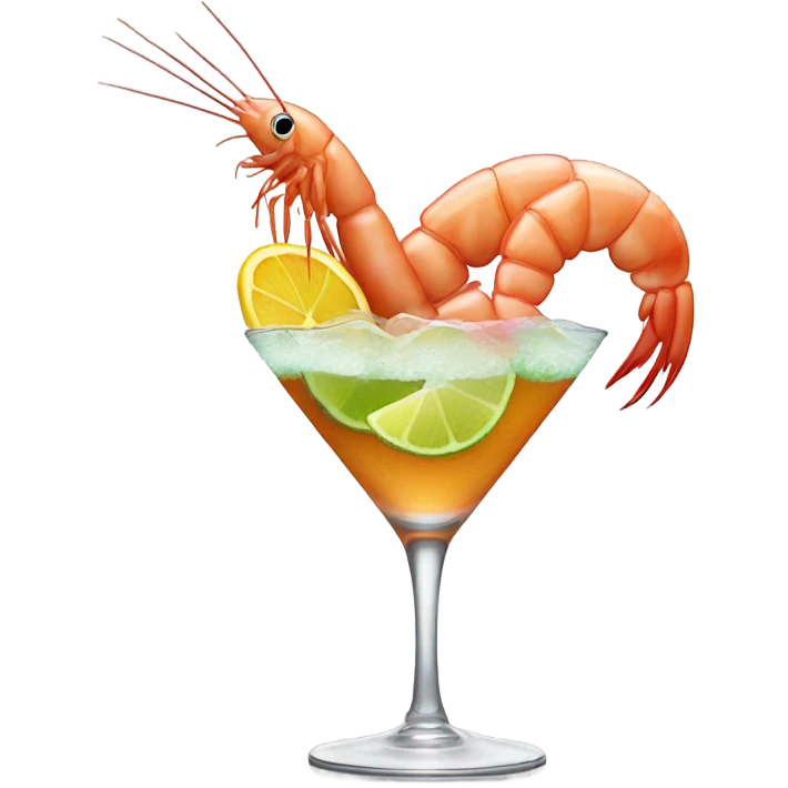 Shrimp cocktail  emoji