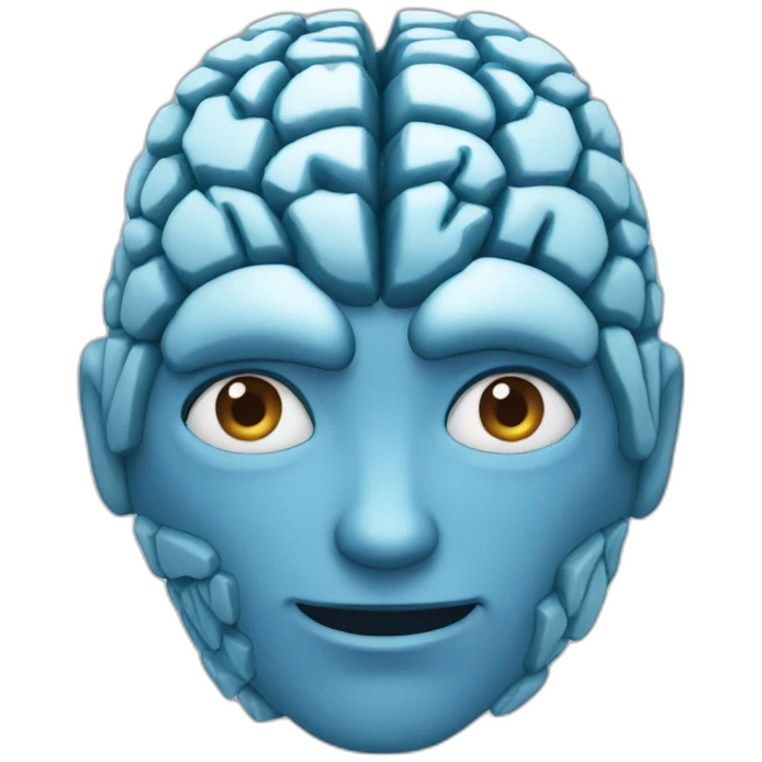 Frozen Brain emoji