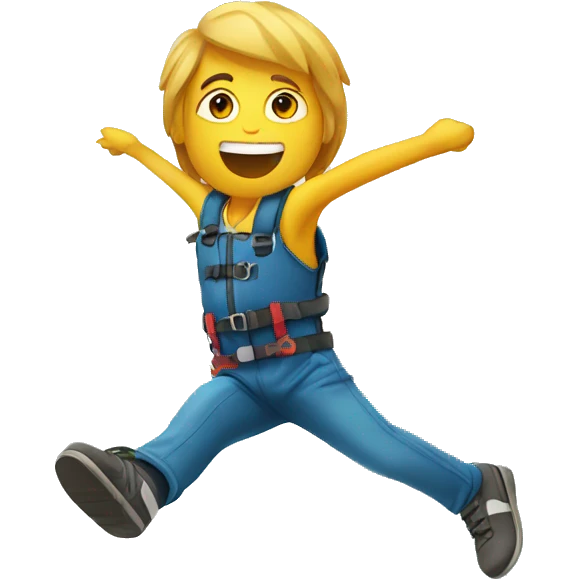 Bungee jumping  emoji