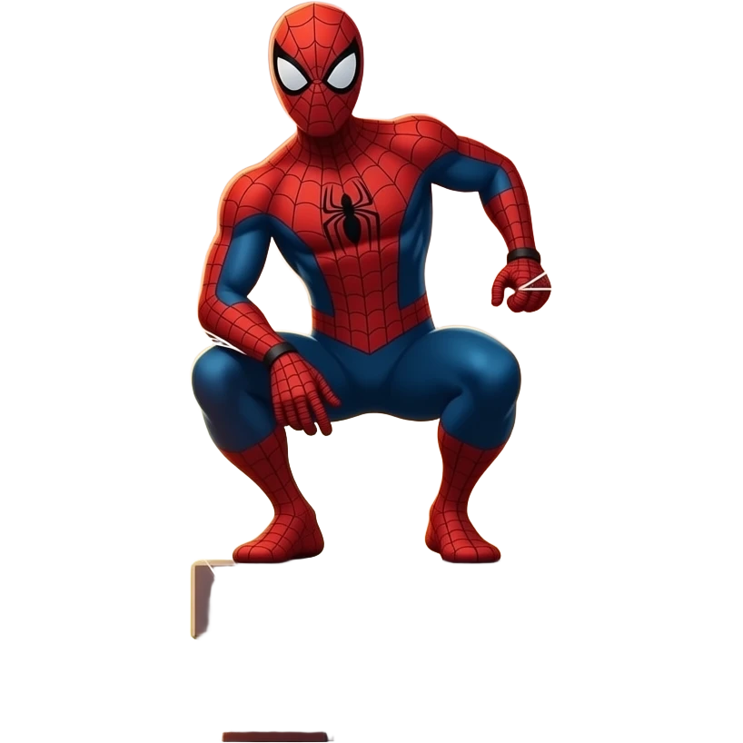 Create a Spider-Man emoji