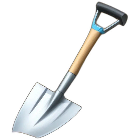 work in progress shovel sand emoji