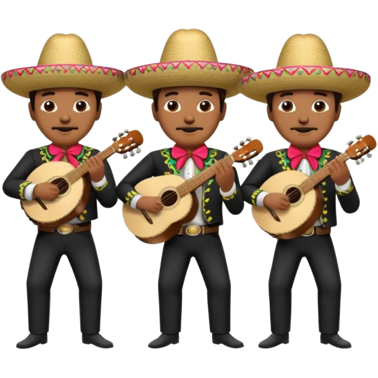Mariachis emoji
