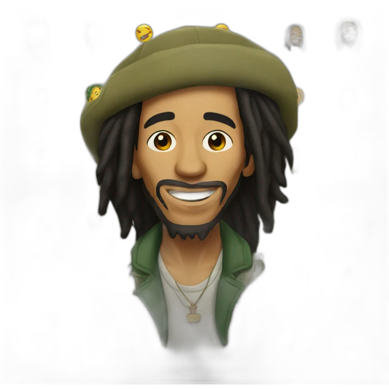 Bob marley emoji