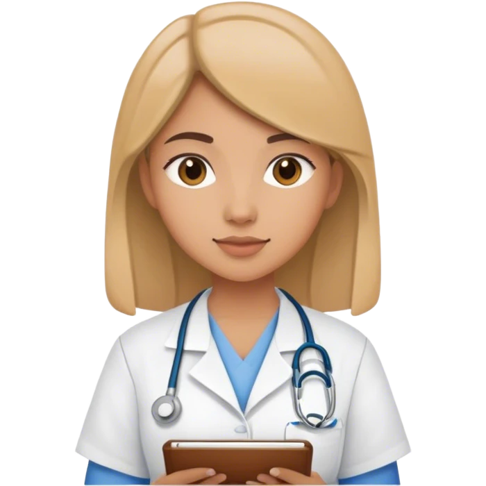 nursing student studying emoji