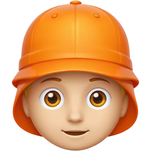 Orange cap emoji